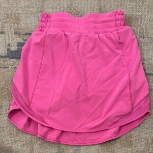 lululemon athletica Pink Hotty Hot Skirt
